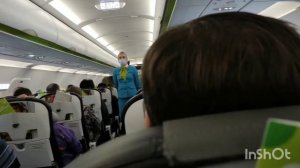 Международный аэропорт Минеральных вод. Летим домой. Посадка в Толмачёво 3.10.21г