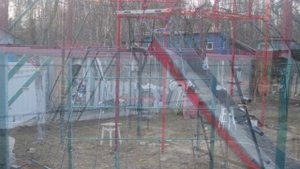 детская горка своими руками