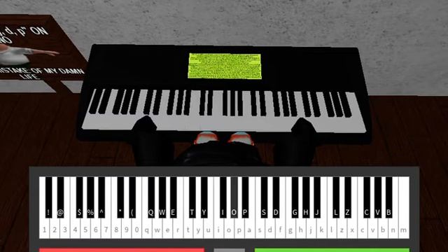 Megalovania On Piano | Roblox смотреть онлайн