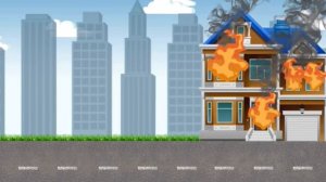 Красная пожарная машина 🚒 мультик для детей