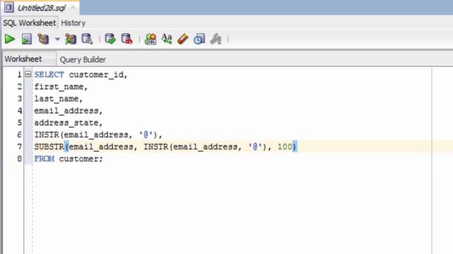 Nesting Functions Within Functions (Introduction to Oracle SQL) смотреть онлайн