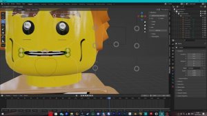 Анимация лица лего фигурки в блендере! Mecaface tutorial #5
