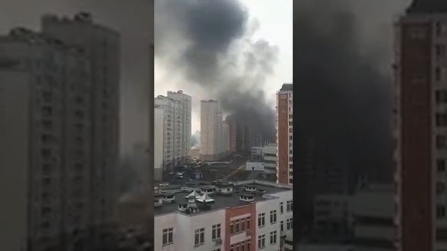 Пожар район Северный, Москва смотреть онлайн