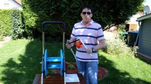 Gardena Schlauchwagen CleverRoll M Easy + High Flex Schlauch - Aufbau und Test - mit Martino