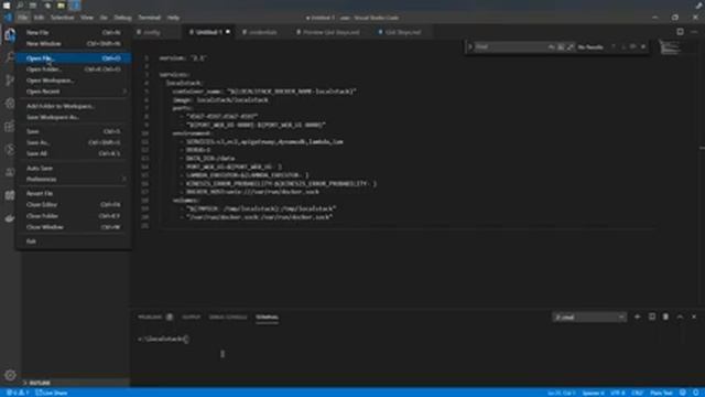 Runnig AWS Services on LocalStack - Docker смотреть онлайн