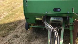 Джон Дир 570, 580, 590 скорость обвязки рулона в две нитки