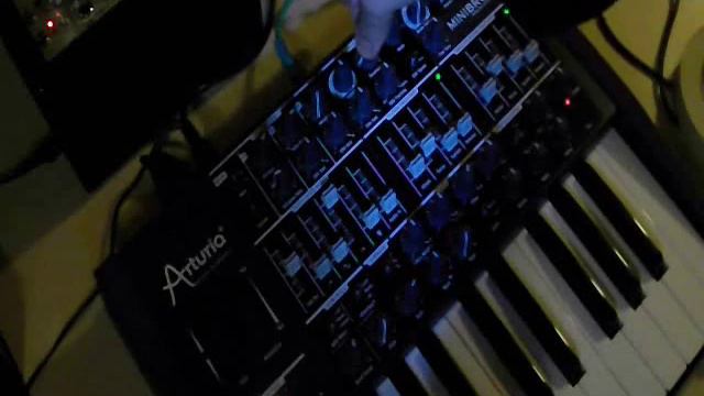 Arturia MiniBrute Low Sounds + Bass Demo by TW смотреть онлайн