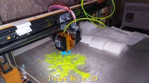 Печать нейлоном на 3D принтере дерево для украшений