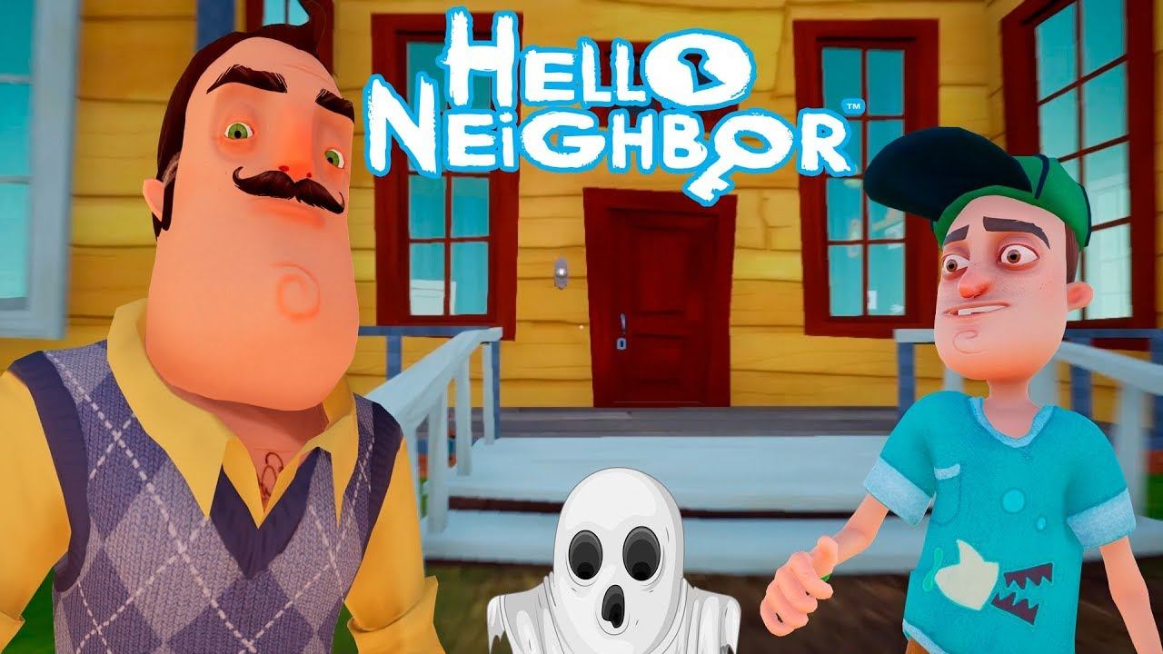 Шоу привет сосед братья соседа собрались отметить др игра hello neighbor mod kit моды прохождение