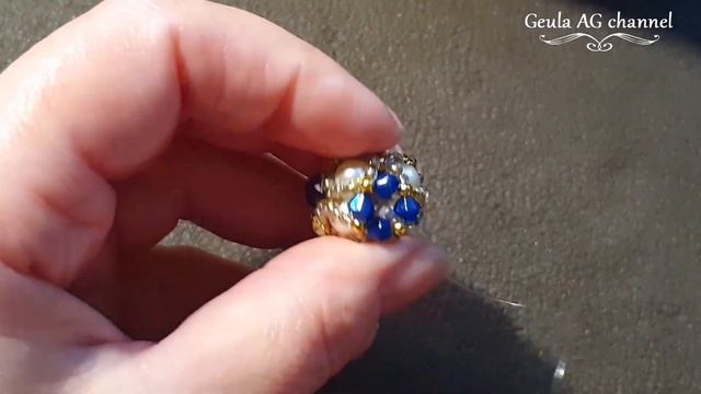 Diy Earrings in Fabergé Style Jewelry Beads Earrings Beginners Beadwork Tutorial