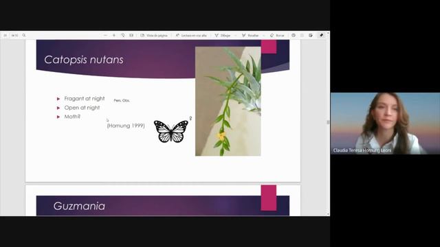 Floral Characteristics of Some Bromeliad Genera, presented by Dr. Claudia Hornung Leoni смотреть онлайн