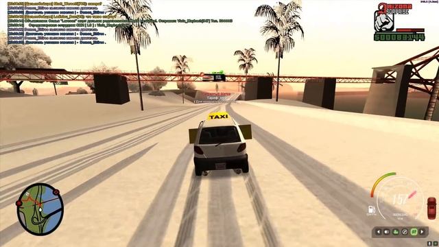 ТАКСУЮ НА DAEWOO MATIZ С ФУЛЛ ТЮНОМ на ARIZONA RP GTA SAMP! смотреть онлайн