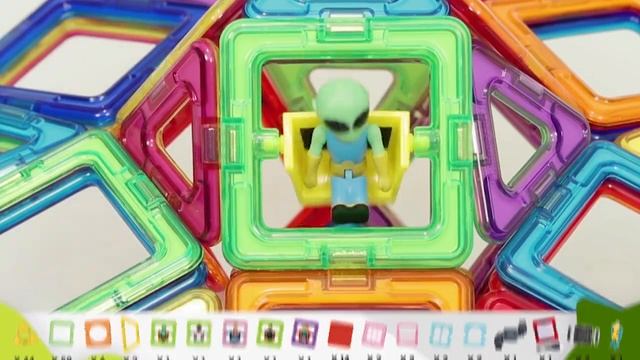 Magformers Wonder Set — видеообзор набора смотреть онлайн