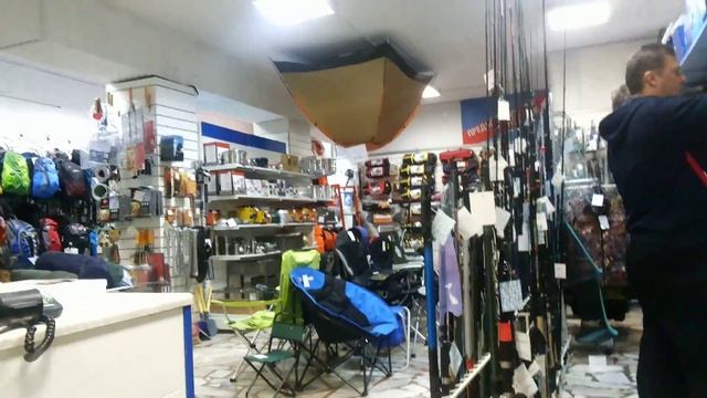 Покупка удочки в спортландии. Готовимся к рыбалке!