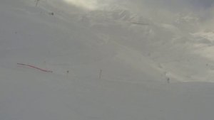ЖЕСТЯНОЧКА Падение на горных лыжах, черная! Серфаус, Альпы. 01.2015
