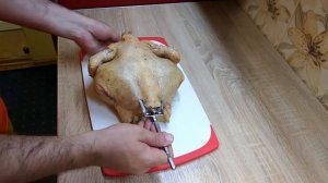 Курочка гриль на вертеле, вкусно, просто и аппетитно