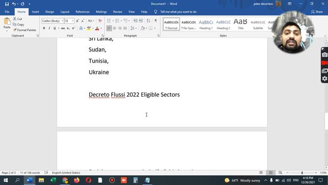 Decreto flussi italy work permit 2021 - Itally work permit visa 2022 - Italy seasonal work permit