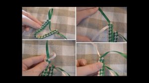 Как плести фенечки из ленточек?