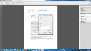 Using Adobe Acrobat to OCR a Scanned Document