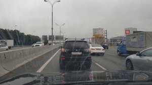 Догнал легендарный прицеп СКИФ-М1 с мотоциклом на борту!  Такого я ещё не встречал!