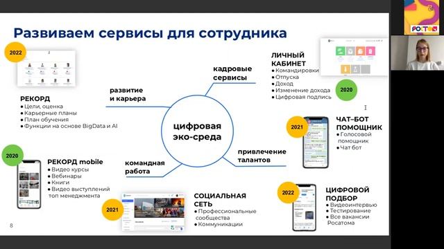 Цифровые проекты в атомной отрасли | Логошина Маргарита - менеджер-учебного центра ГринАтом смотреть онлайн