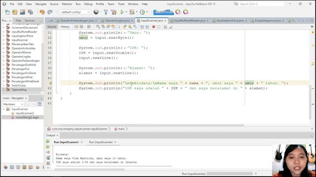 Tutorial Input Data (Scanner, BufferedReader, JOptionPane) Contoh Kode | Belajar Bahasa Java смотреть онлайн