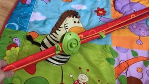 Детский развивающий коврик Tiny Love Разноцветное сафари Gymini Move & Play