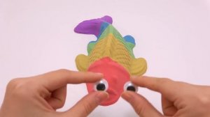 ДЛЯ МАЛЫШЕЙ ! l Бассейн с кинетическим песком и разделка рыбы ASMR