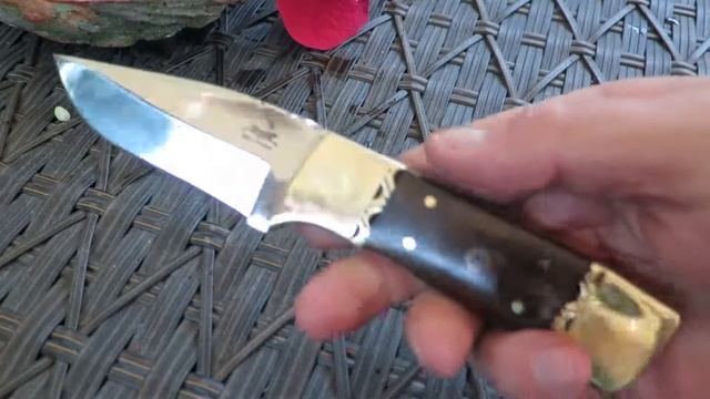 DKC-523-440c Gold Finch 440c Stainless DKC Knives Custom Hand Made Hunting Knife смотреть онлайн