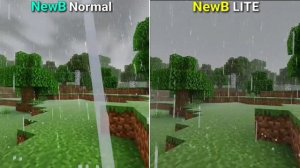 NewB Ultra x NewB Lite SHSDERS para MCPE 1.19 Bedrock