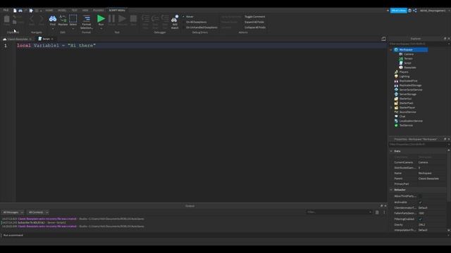 Roblox | How to use variables on Roblox studio? смотреть онлайн