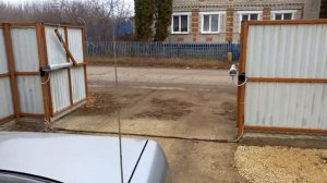 распашные ворота, автоматика nice wingo 2024