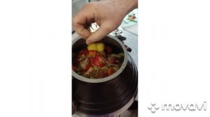 Кролик в афганском казане