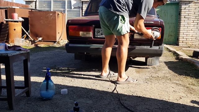 Полировка стопов. Привожу жигу в порядок смотреть онлайн