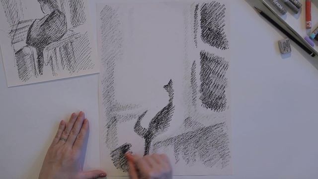 «Уроки рисования». Масляная пастель (20.11.2015)