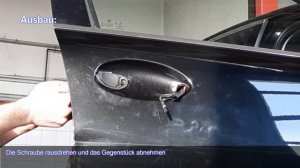 BMW 3er (G20, G21) Türgriffe ausbauen - Tutorial