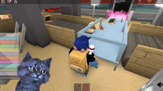 НАША НОВАЯ ПИЦЦЕРИЯ с ЛАНОЙ в РОБЛОКС / Pizza Tycoon! ROBLOX смотреть онлайн