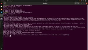 How to fix program "make" not found in PATH in eclipse IDE in Linux. fix Binary code error