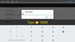 All passwords of Android Car stereo (Topway TS7)