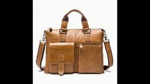 Мужские кожаные портфели с Алиэкспресс