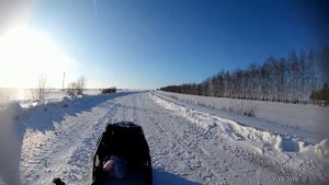 Скоростные возможности мотобуксировщика Балтмоторс с двигателем Briggs and Stratton