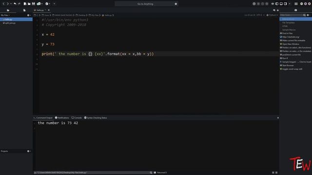 Python Programming,  String Objects & String Methods [ Python 3.6.4 Coding ]