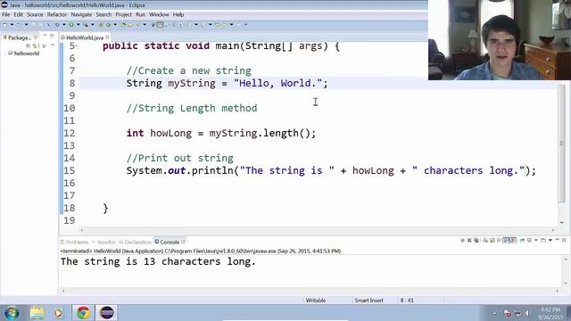 Strings in Java (2.2)