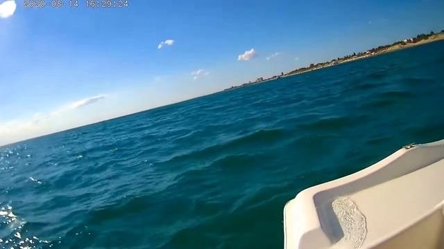 Прогулка на катамаране по Чёрному морю. Анапа, Краснодарский край, август 2020.??☀️?.