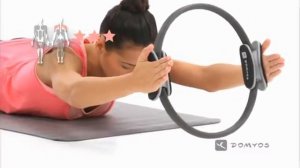 Упражнение с кольцом для пилатеса Domyos (Изотоническое кольцо для занятий фитнесом) | Декатлон