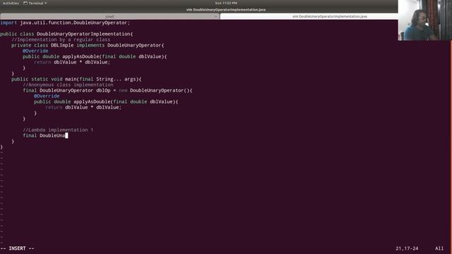 Implement java.util.function.DoubleUnaryOperator in Java