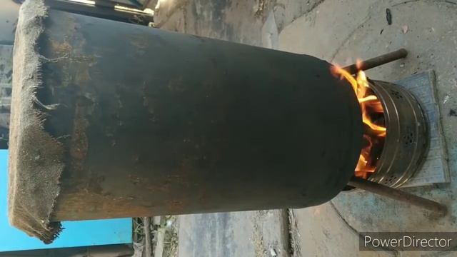 Коптильня из бойлера..mp4