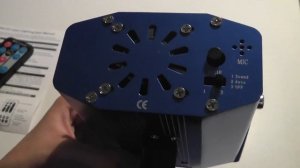 REVIEW: Mini Laser Stage Light Show Projector!