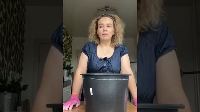 Кашпо из ротанга. Подготовка емкости