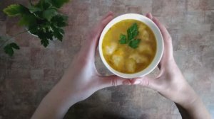Самый простой рецепт  Супа с клецками.
